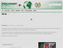 Tablet Screenshot of polyamp.com